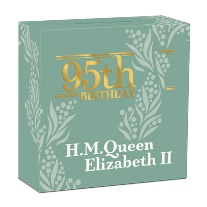 95. Urodziny Królowej Elżbiety II 1/4 uncji Złota 2021 Proof 
