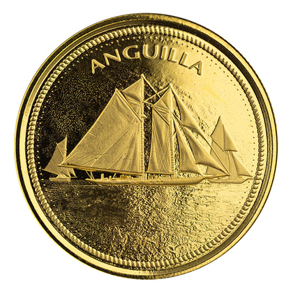 Anguilla: Regaty żeglarskie 1 uncja Złota 2021 