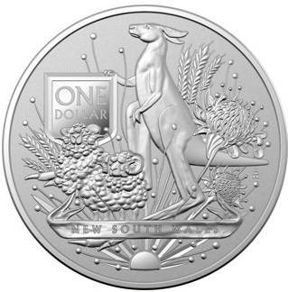 Australia's Coat of Arms - New South Wales 1 uncja Srebra 2022
