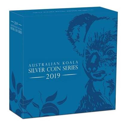 Australijska Koala 5 uncji Srebra 2019 Proof High Relief 