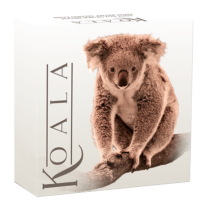 Australijska Koala pozłacana 5 uncji Srebra 2022 Proof High Relief 