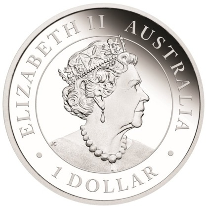 Australijski Emu 1 uncja Srebra 2019 Proof