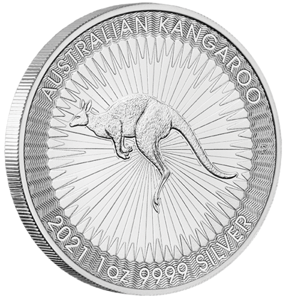 Australijski Kangur 1 uncja Srebra 2021