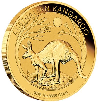 Australijski Kangur 1 uncja Złota 2019