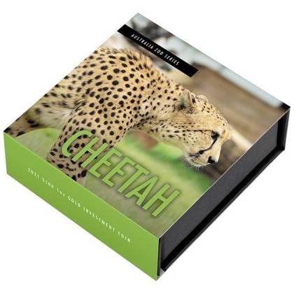 Australijskie Zoo: Gepard 1 uncja Złoto 2021