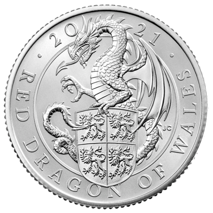 Bestie Królowej: Zestaw 10 monet 1/4 uncji Srebra 2021 Proof