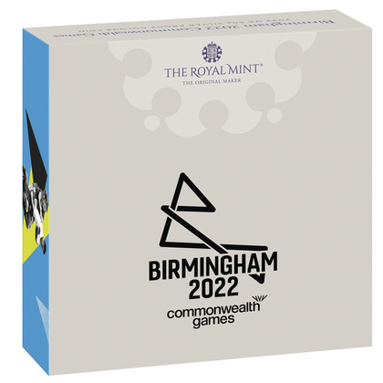 Birmingham 2022 Commonwealth Games kolorowany Srebro 2022 Proof