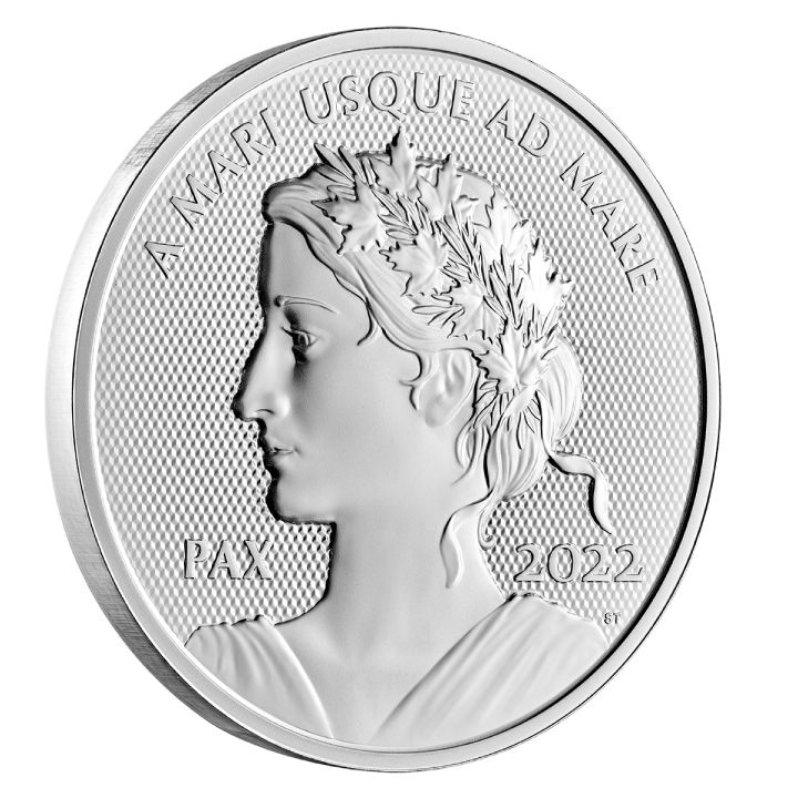 Canada: Peace Dollar 1 uncja Srebra 2022 Proof Ultra High Relief Coin