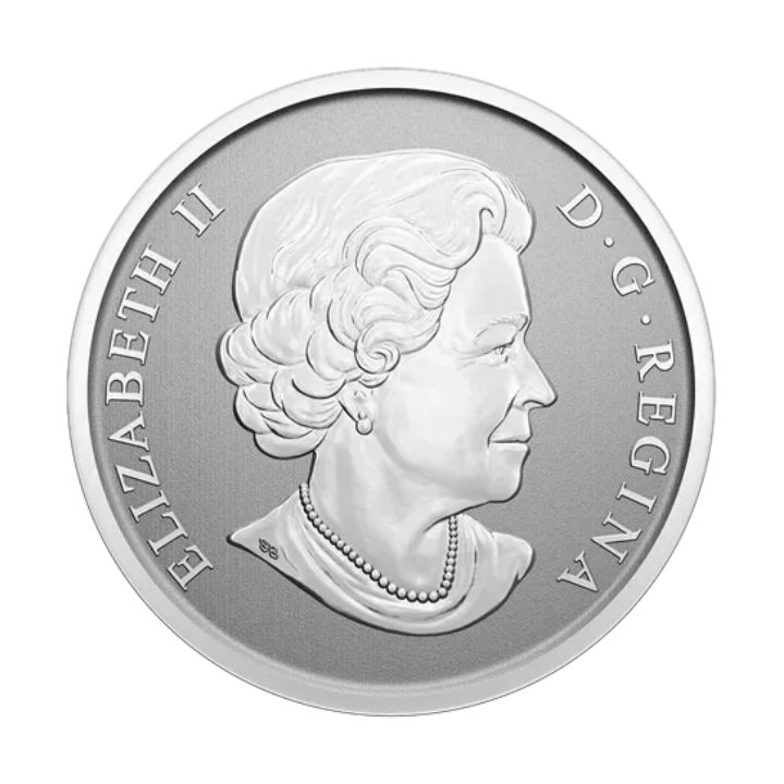 Canada: Santa’s Sleigh kolorowany 50 cents 2022 Modified Specimen Lenticular Coin