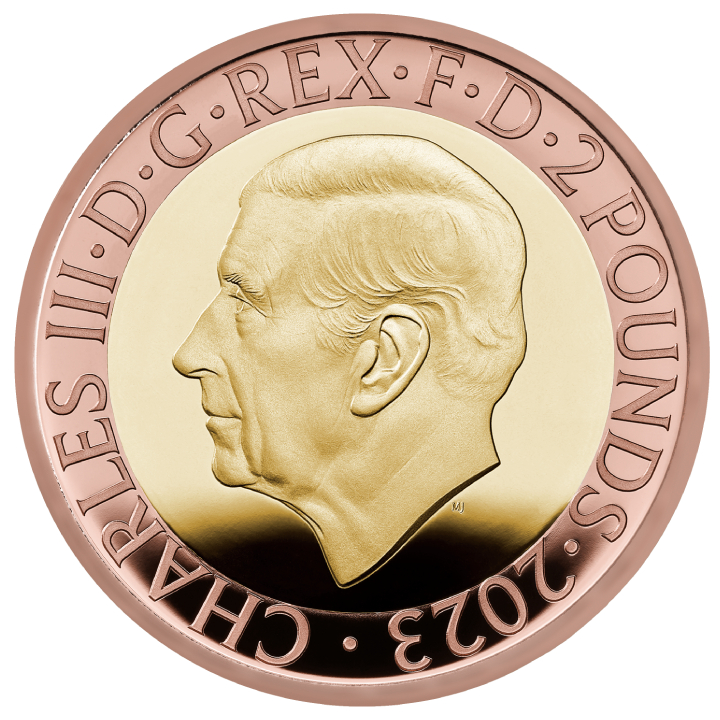 Celebrating the Life and Work of JRR Tolkien £2 Złoto 2023 Proof 