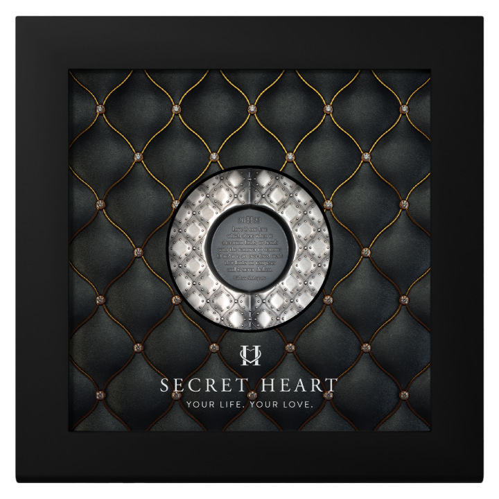 Cook Islands: Secret Heart 1 uncja Srebra 2023 Ultra High Relief Antiqued Coin