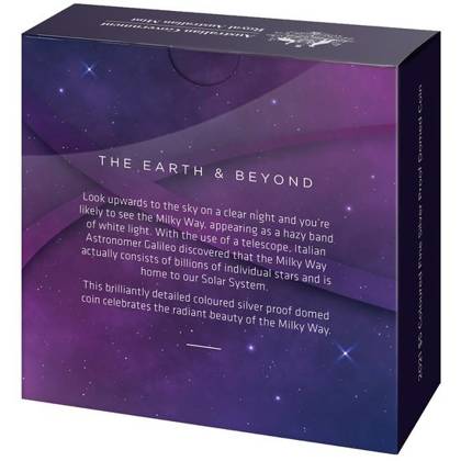 Earth and Beyond: Droga Mleczna 1 uncja Srebra 2021 Proof