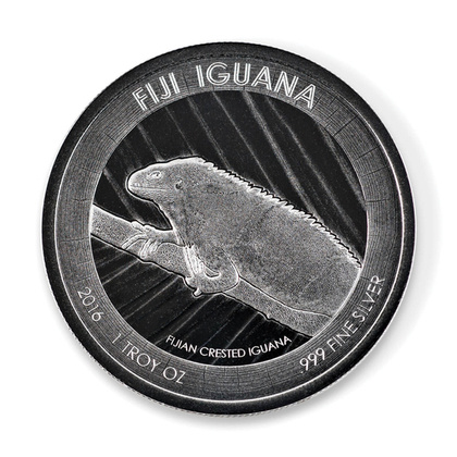 Fiji: Iguana 1 uncja Srebra 2016