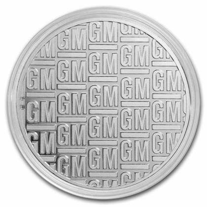 General Motors Logo (1967-2021) 1 uncja Srebra 