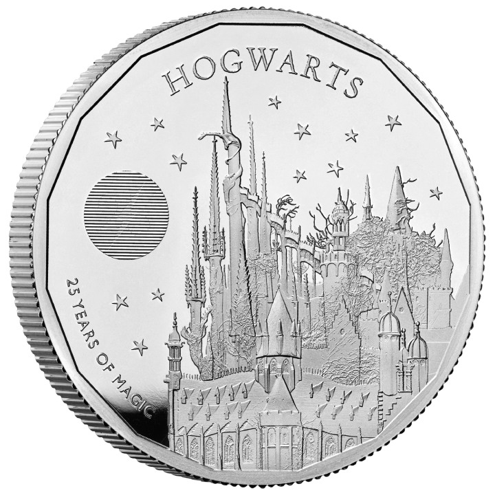 Harry Potter: Hogwarts School of Witchcraft and Wizardry 2 uncje Srebra 2023 Proof