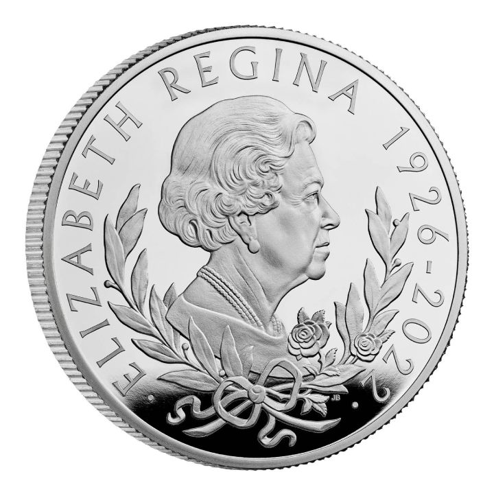Her Majesty Queen Elizabeth II £2 1 uncja Srebra 2022 Proof 