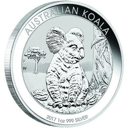 Koala 1 uncja Srebra 2017