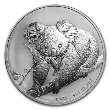 Koala 1000 gramów Srebra 2010