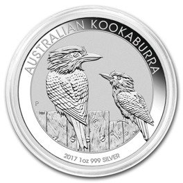 Kookaburra 1 uncja Srebra 2017