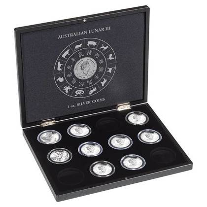 Leuchtturm - Etui na 12 monet z serii Lunar III 