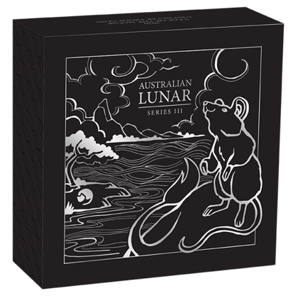 Lunar III: Rok Myszy 1/2 uncji Srebra 2020 Proof