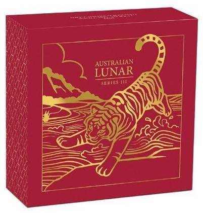 Lunar III: Rok Tygrysa 1/4 uncji Złota 2022 Proof 