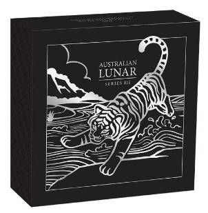 Lunar III: Rok Tygrysa 1 uncja Srebra 2022 Proof 