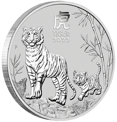 Lunar III: Rok Tygrysa 1000 gramów Srebra 2022