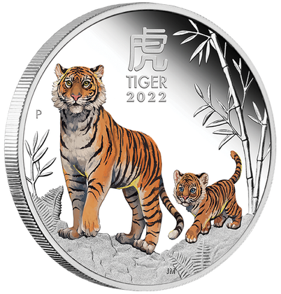 Lunar III: Rok Tygrysa - Zestaw monet 3x1 uncja Srebra 2022