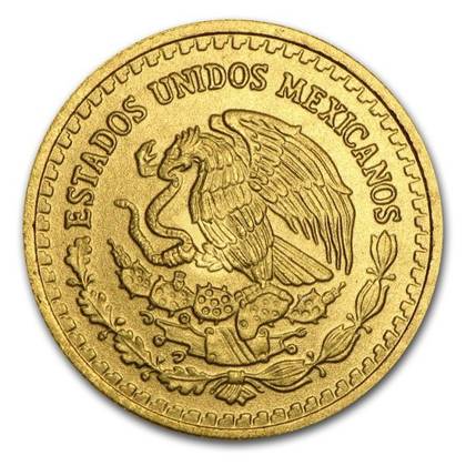 Mexican Libertad 1/10 uncji Złota 2015