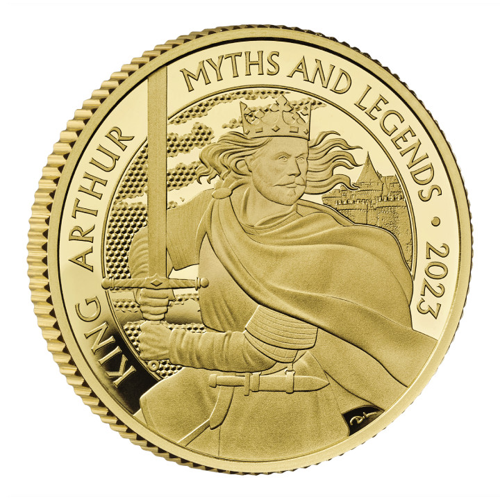 Myths & Legends: King Arthur 1/4 uncji Złota 2023 Proof