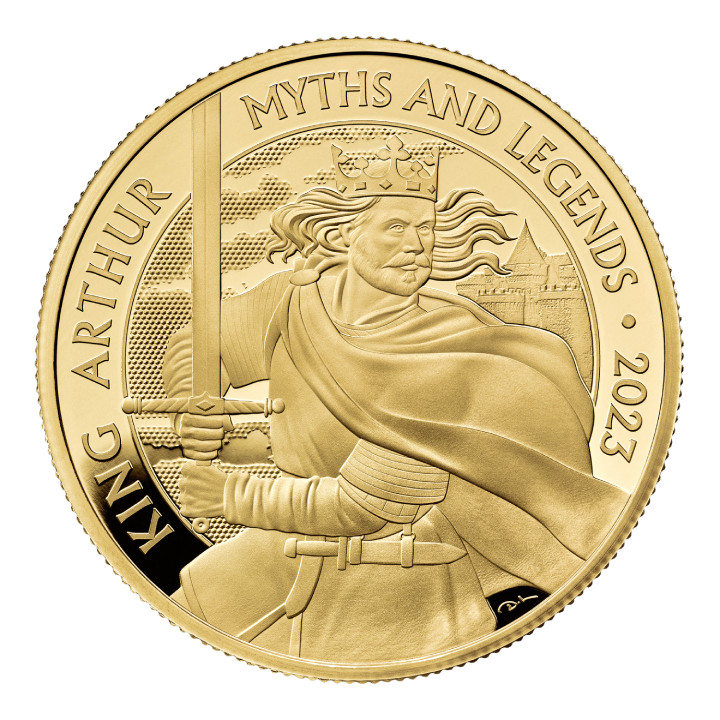 Myths & Legends: King Arthur 1 uncja Złota 2023 Proof