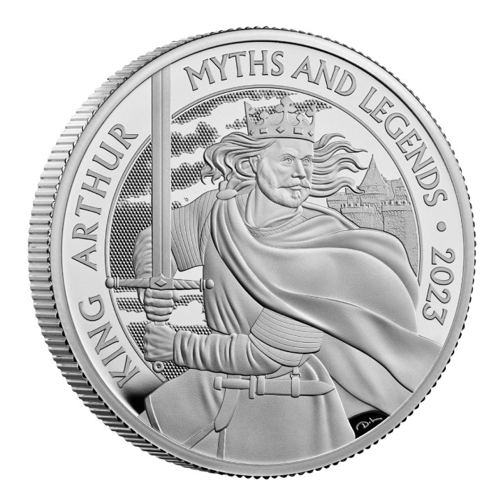 Myths & Legends: King Arthur 2 uncje Srebra 2023 Proof
