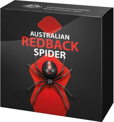 Najniebezpieczniejsze Stworzenia Australii: Redback Spider 1 uncja Srebra Proof 2021