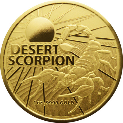 Najniebezpieczniejsze stworzenia Australii: Desert Scorpion 1 uncja Złota 2022