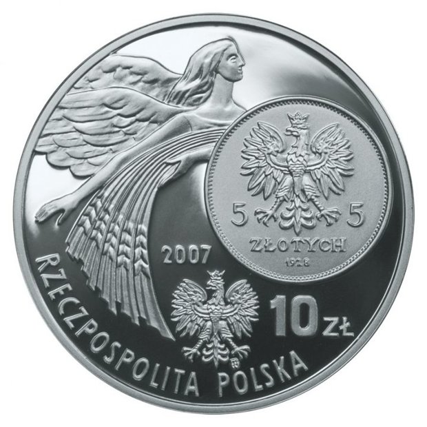 Narodowy Bank Polski 10 zł Różne Monety / Sztabko Monety Srebrne