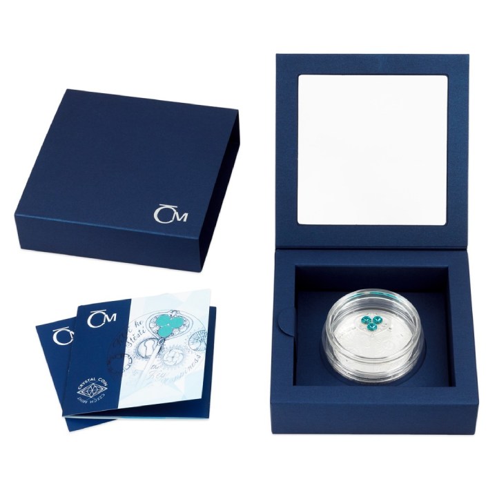 Niue: Crystal Coin - The Key to Happiness $2 Srebro 2022 Proof