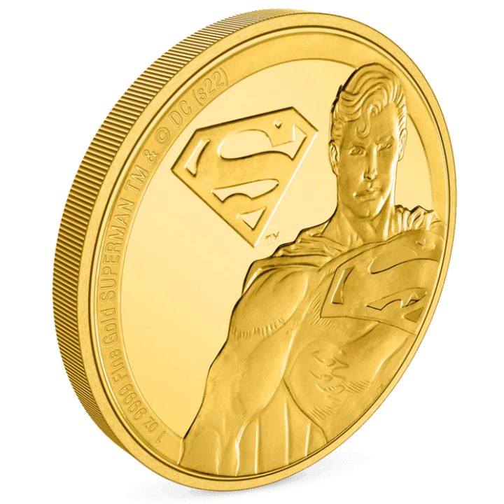 Niue: DC Comics - Superman 1 uncja Złota 2022 Proof