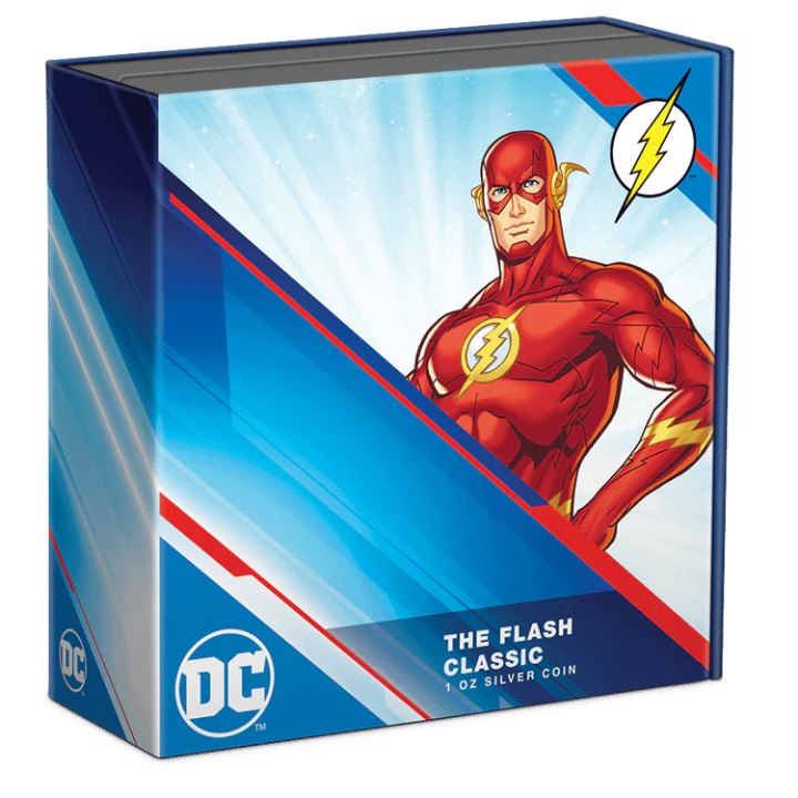 Niue: DC Comics - The Flash 1 uncja Srebra 2022 Proof