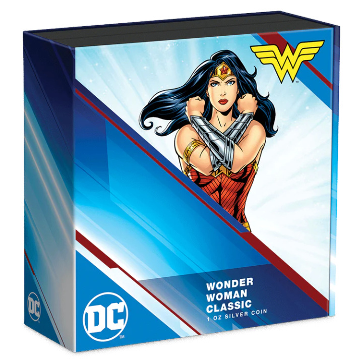 Niue: DC Comics - Wonder Woman 1 uncja Srebra 2023 Proof