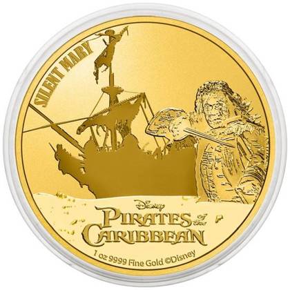 Niue: Disney Piraci z Karaibów - Silent Mary 1 uncja Złota 2022