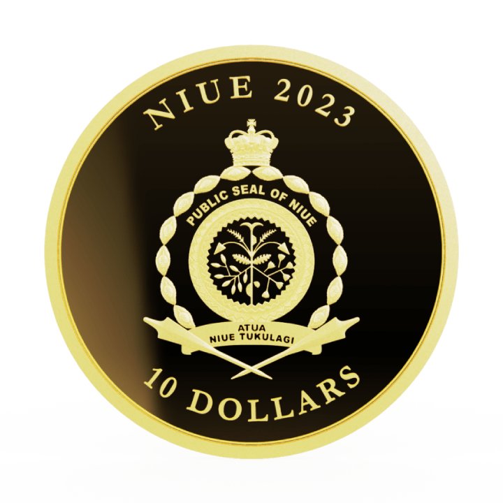 Niue: Equilibrium 1/10 uncji Złota 2023 Prooflike