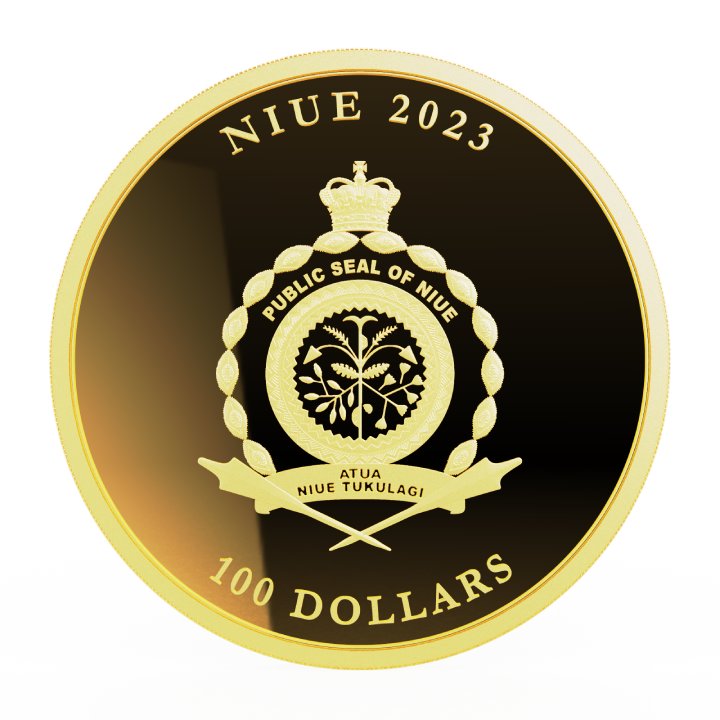 Niue: Equilibrium 1 uncja Złota 2023 Prooflike