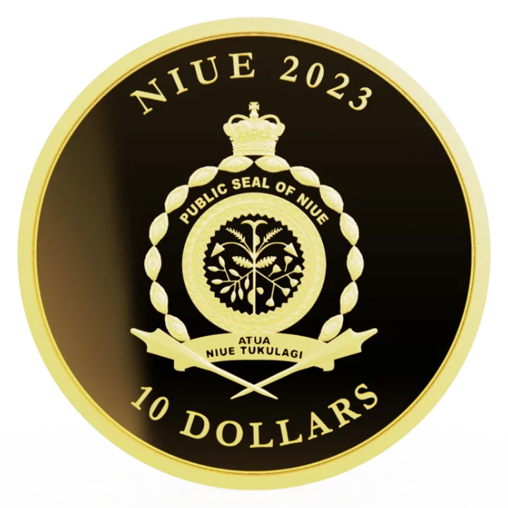 Niue: Magnum Opus 1/10 uncji Złota 2023 Prooflike