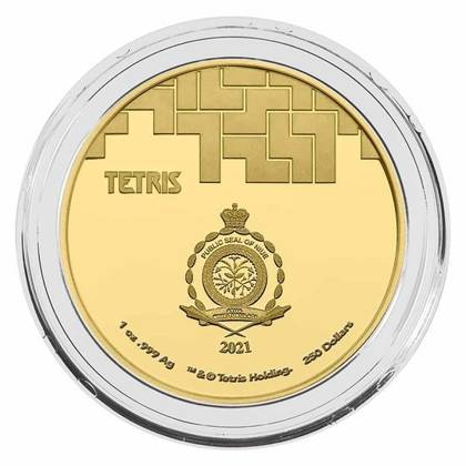 Niue: Tetris 1 uncja Złota 2021