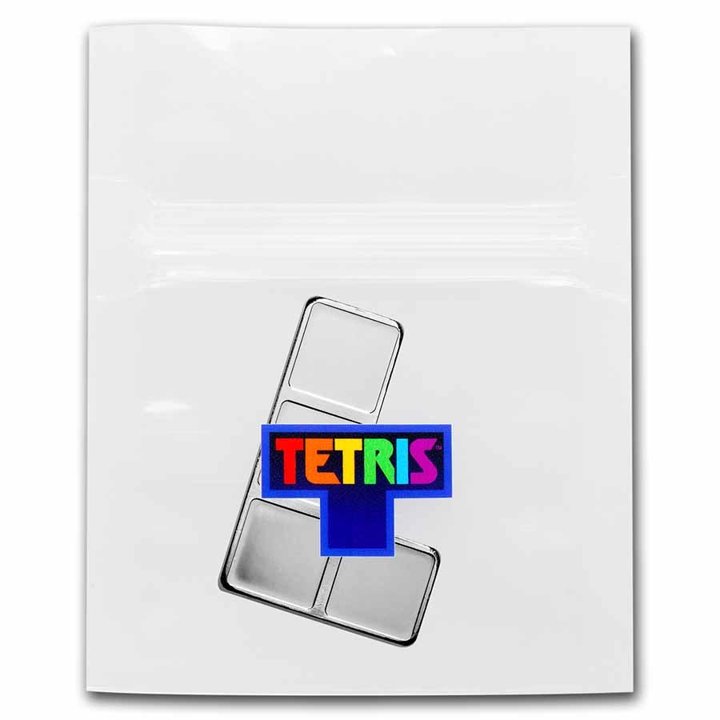 Niue: Tetris - L-Tetrimino Block 1 uncja Srebra 2023