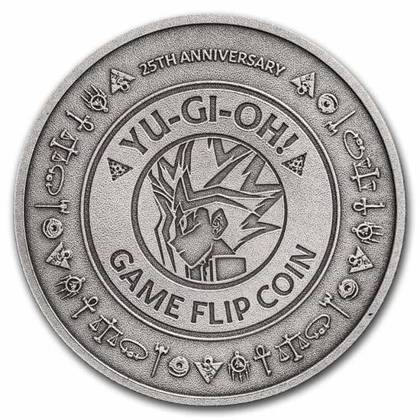 Niue: Yu-Gi-Oh! - 25. rocznica 1 uncja Srebra 2022 Antiqued Coin 