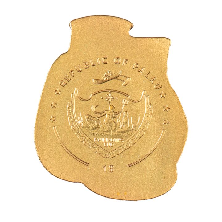 Palau: Boxing 0,5 grama Złota Silk Coin