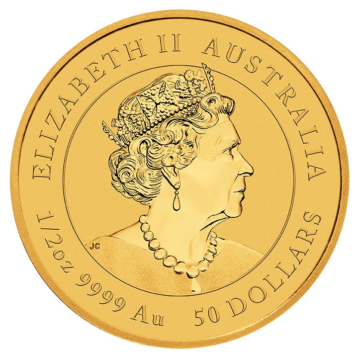 Perth Mint: Lunar III - Rok Królika 1/2 uncji Złota 2023