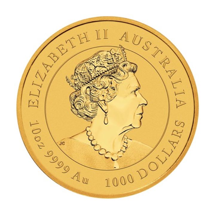 Perth Mint: Lunar III - Rok Królika 10 uncji Złota 2023